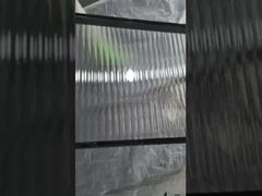 برنز فوق العاده شفاف برنز تیره کم E پنل های شیشه ای عایق شده پر از هوا 100V 100H اسید خاکستری